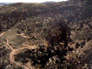 Aerial View of Velvet Ridge Ranch